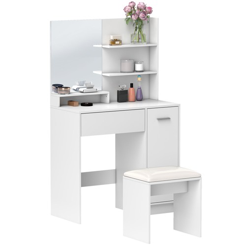 Homcom tavolo trucco con - tavolo, da