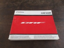 Honda CRF450R 2009 Owner's