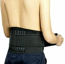 FASCIA CINTURA POSTURALE CORRETTORE TUTORE SCHIENA LOMBARE BUSTO ELASTICA SPORT