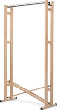 Stand appendiabiti pieghevole Ruote legno Naturale 415403 Snake 90 Foppapedretti