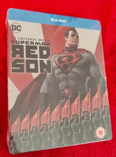 Superman red son blu - red,