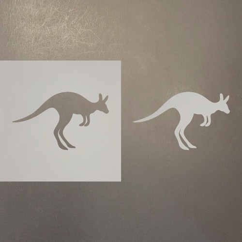Canguro plastica mylar - canguro, stencil