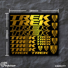 Set adesivi Trek oro | set