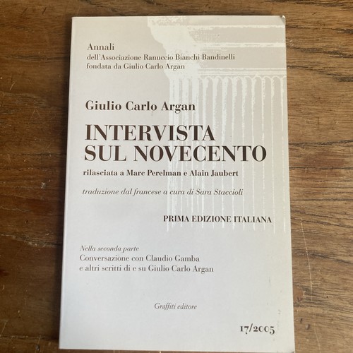 Intervista sul novecento - intervista,