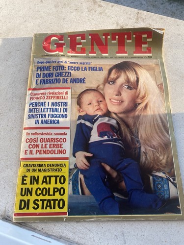 Rivista gente dori - gente, ghezzi