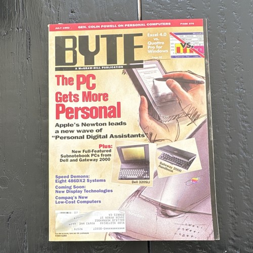 Byte july 1993 personal - july,
