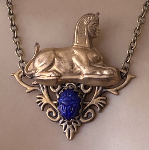 Collana revival egiziano - revival,