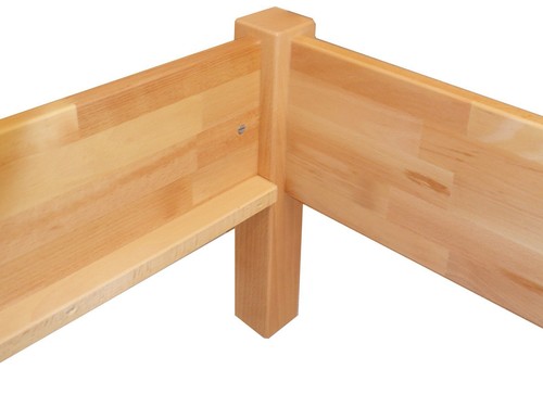 Solido letto 90x200 anche - letto,