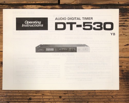 Pioneer 530 timer - pioneer,