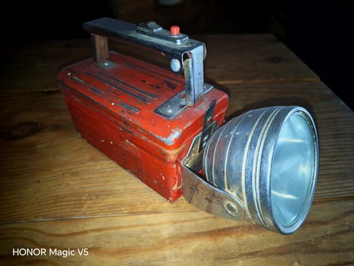 Lampada minatore vintage - lampada,