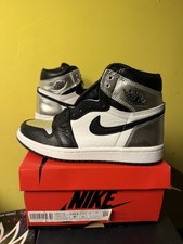Jordan 1 Retro High Silver Toe