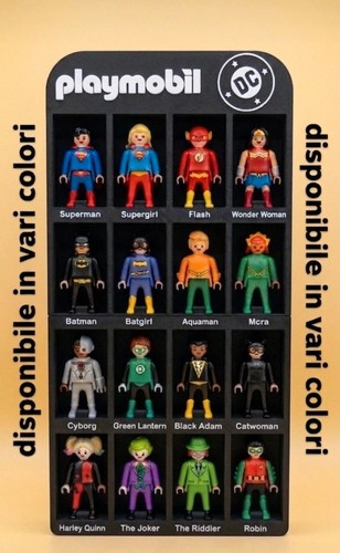 Espositore playmobil kinder - espositore, dc