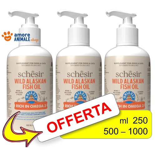 Grizzly olio salmone - grizzly,