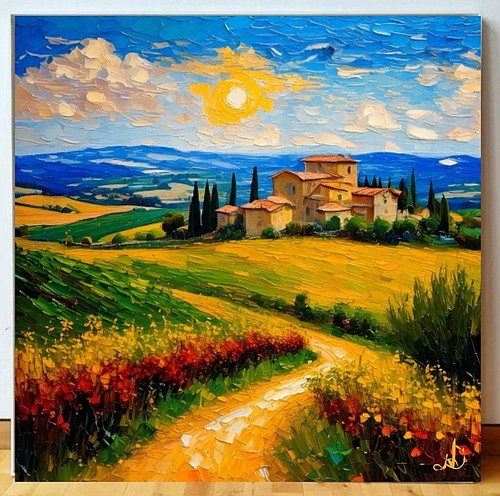Dipinto olio tela - dipinto, originale