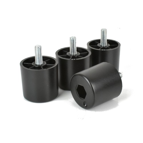 Piedini plastica gambe - piedini,