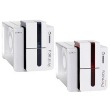 Stampante badge carta d'identità Evolis Primacy Expert con starter pack gratuito 1 anno di garanzia