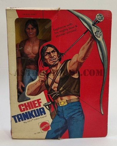 Big jim chief tankua - chief, mattel
