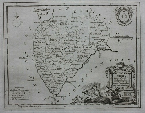 Rutlandshire rutland antica - rutlandshire,,