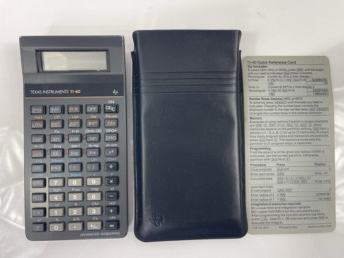 Texas instruments 60 - instruments, ti-60