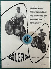 Rara Pubblicità Moto GILERA