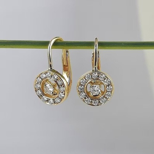 Orecchini goccia diamanti