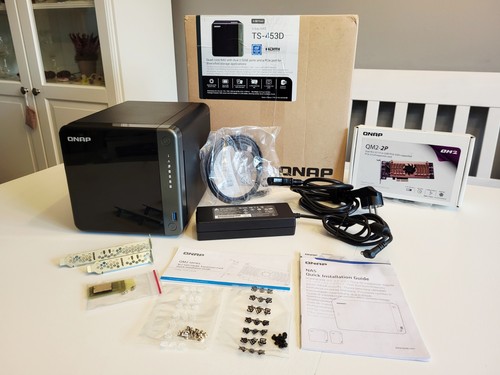 Qnap 453d 8gb intel nas - qnap,