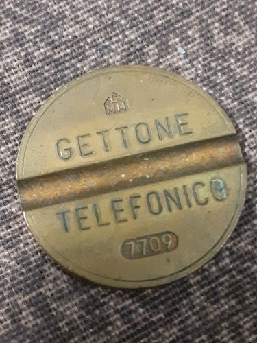 599 gettone telefonico - gettone,