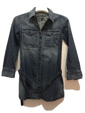 Camicia Jeans Denim Vestito Bambina Replay
