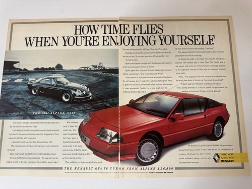 Original 1988 renault alpine - 1988,