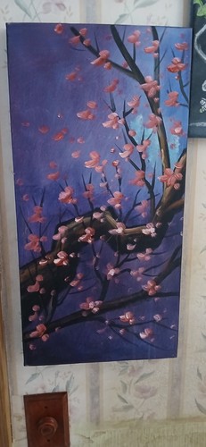 Vintage large canvas japanese - vintage,