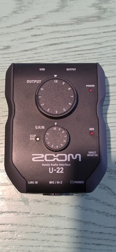 Zoom scheda audio - u-22,