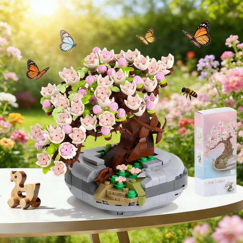 Sakura albero mattoncini - , di
