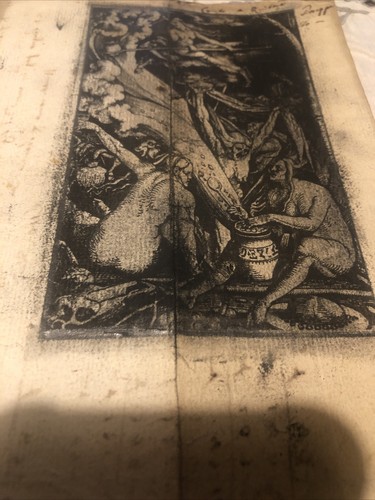 Antica stampa del 1700 - del,