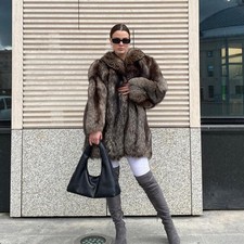 Cappotto donna vera pelliccia