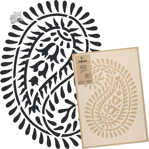 Stencil fiori 43x64 - stencil,