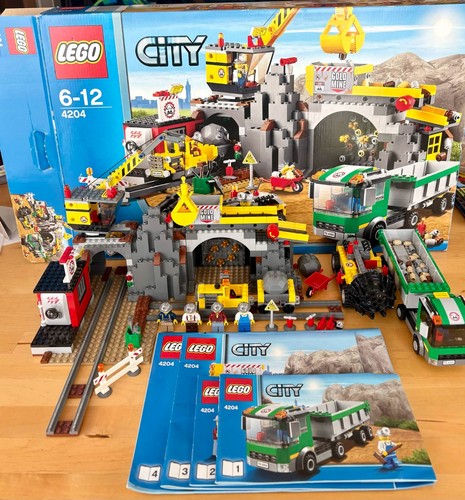Lego city 4204 miniera - city,