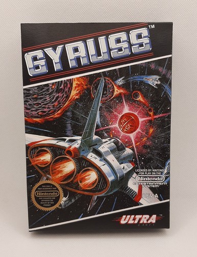 Nes gyruss box - nes, cover