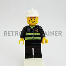 LEGO Minifigures - 1x cty043 - Fireman - Pompiere Omino Minifig 7906 7945 4992