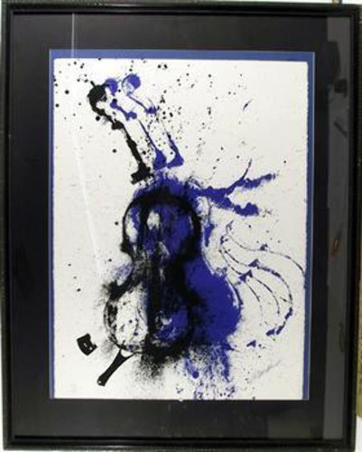 Arman crossfire serigrafia - crossfire,