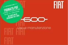 PDF LIBRETTO USO E MANUTENZIONE FIAT 600 MANUALE ISTRUZIONI 06/2024