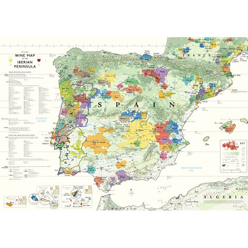 Long wine map of - de, long’s