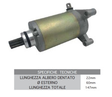 MOTORINO D'AVVIAMENTO HYOSUNG