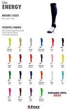 calza energy zeus calzettoni