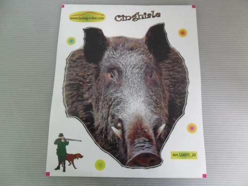 Adesivo cinghiale piccolo - adesivo,