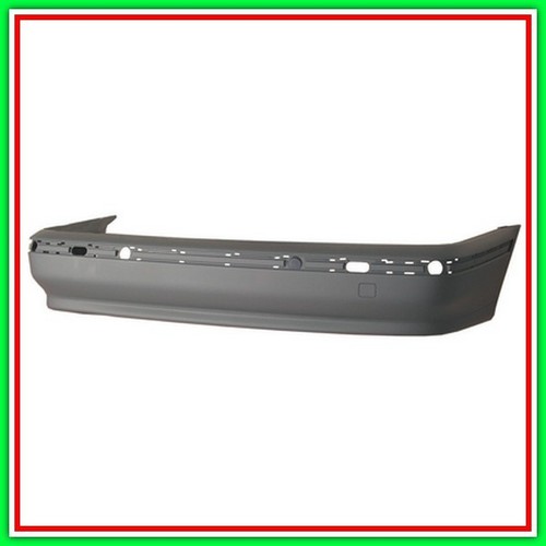 Paraurti posteriore con primer - paraurti,