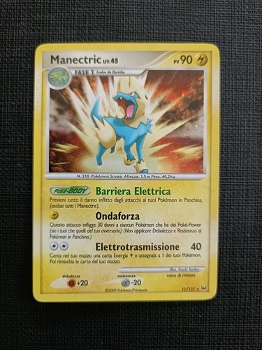Platino manectric 127 holo - platino, 11/127