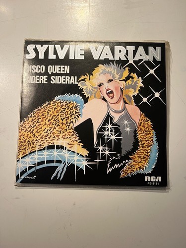 Sylvie vartan disco queen 45t - sylvie,