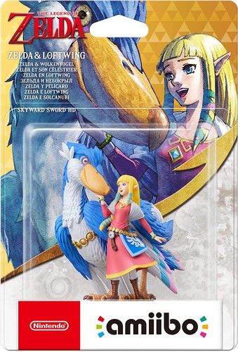 Figura amiibo zelda - zelda, pelicaro