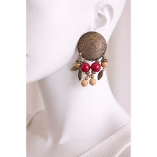 Orecchini pendenti tribali