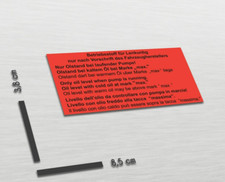 STICKER ADESIVO VASCHETTA